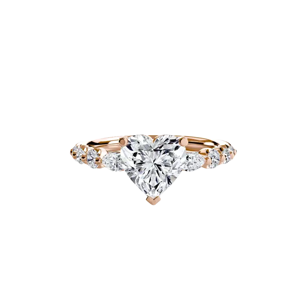 The Tiered Accent Ring - setting