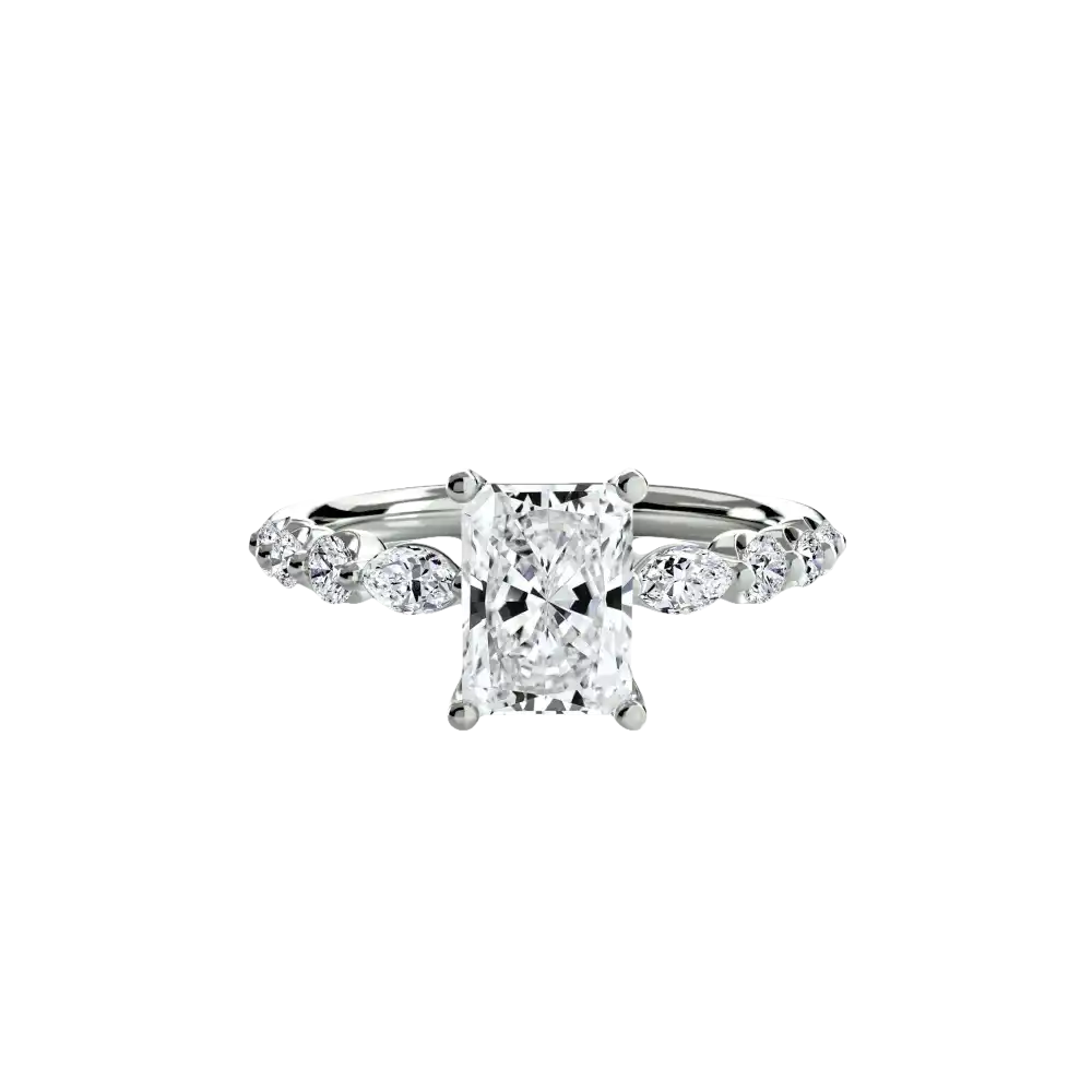 The Tiered Accent Ring - setting