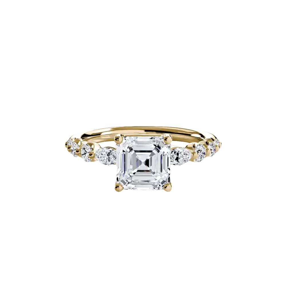 The Tiered Accent Ring - setting