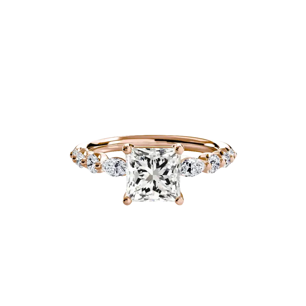 The Tiered Accent Ring - setting