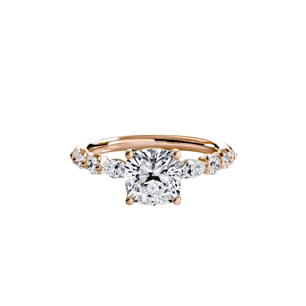 The Tiered Accent Ring - setting