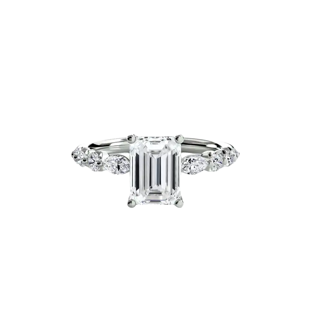 The Tiered Accent Ring - setting