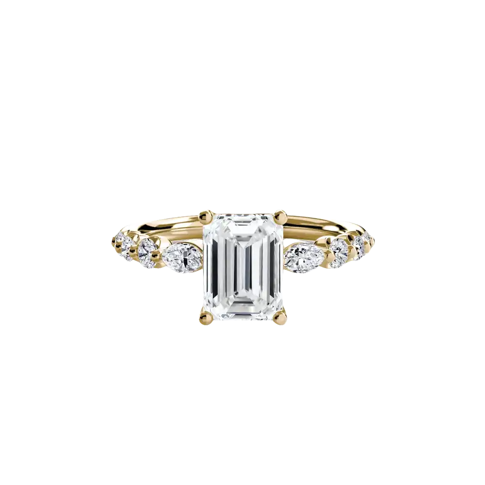 The Tiered Accent Ring - setting