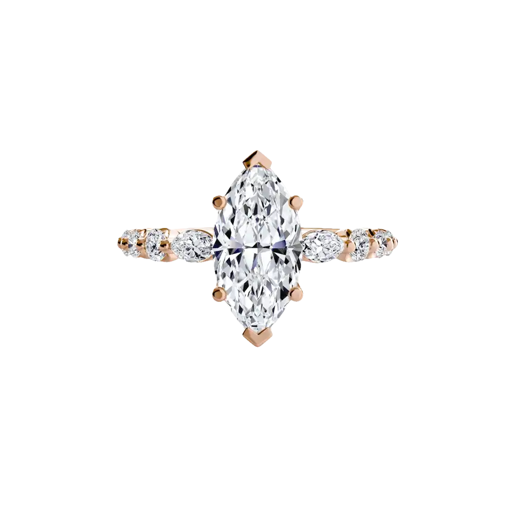The Tiered Accent Ring - setting