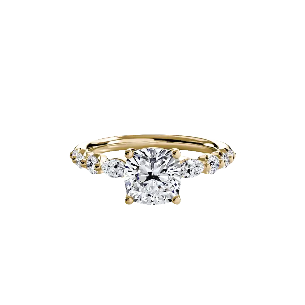 The Tiered Accent Ring - setting