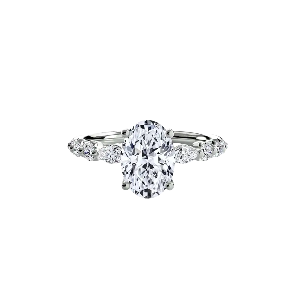 The Tiered Accent Ring - setting