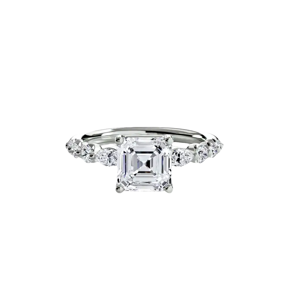 The Tiered Accent Ring - setting
