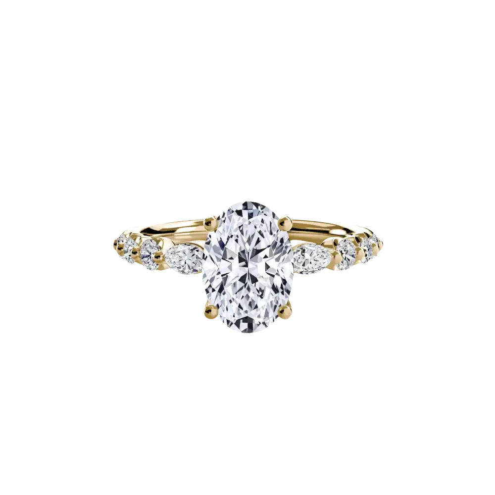 The Tiered Accent Ring - setting