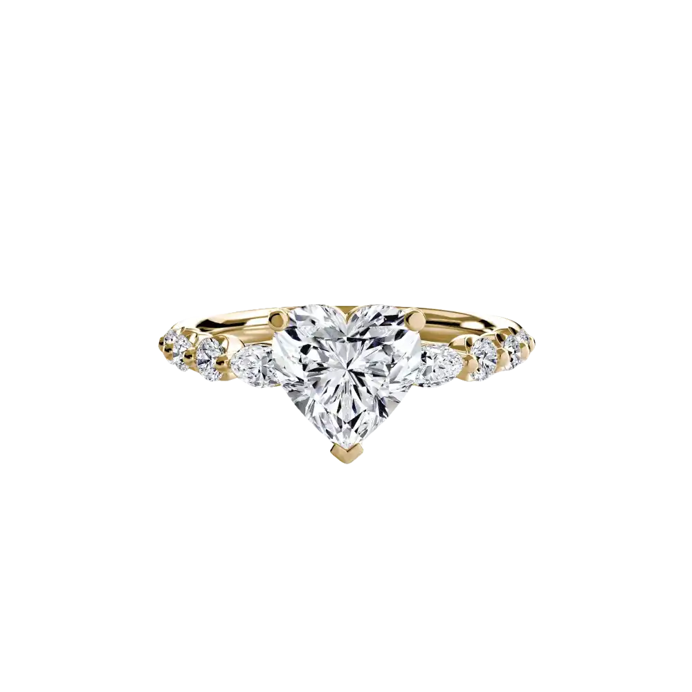 The Tiered Accent Ring - setting